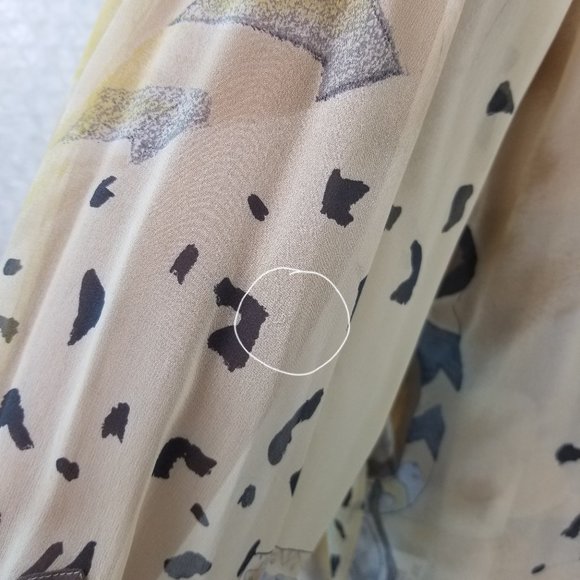 SOLD🌈1990s Laurèl oversized silk blouse & skirt - Picture 12 of 16